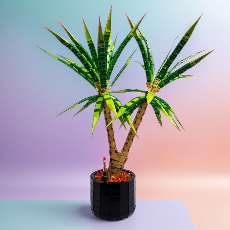 1961 Teile MOC Dracaena Margin – Dracaena Marginata Bewertung und Preis